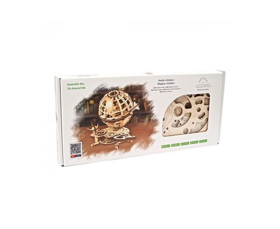 Конструктор Ugears Глобус (6336748), изображение 2 Конструктор Ugears Глобус (6336748), изображение 2