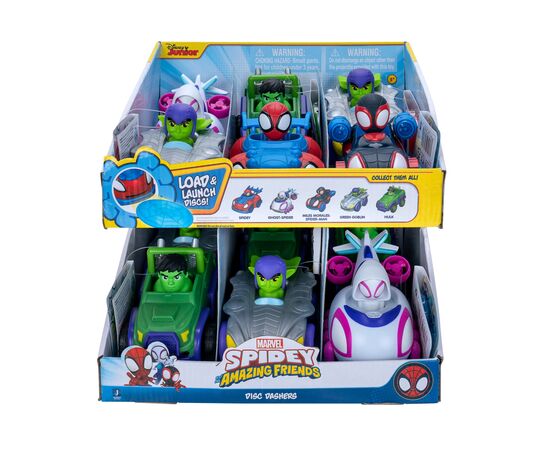Машина Spidey Little Vehicle Disc Dashers Green Goblin W1 Гоблин (SNF0011), изображение 5 Машина Spidey Little Vehicle Disc Dashers Green Goblin W1 Гоблин (SNF0011), изображение 5