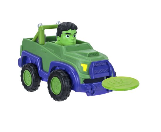 Машина Spidey Little Vehicle Disc Dashers Hulk W1 Халк (SNF0012), изображение 4 Машина Spidey Little Vehicle Disc Dashers Hulk W1 Халк (SNF0012), изображение 4