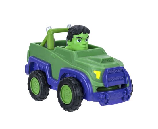 Машина Spidey Little Vehicle Disc Dashers Hulk W1 Халк (SNF0012), изображение 5 Машина Spidey Little Vehicle Disc Dashers Hulk W1 Халк (SNF0012), изображение 5