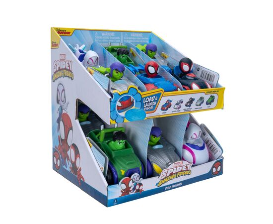 Машина Spidey Little Vehicle Disc Dashers Miles Morales Майлз Моралес (SNF0010), изображение 8 Машина Spidey Little Vehicle Disc Dashers Miles Morales Майлз Моралес (SNF0010), изображение 8