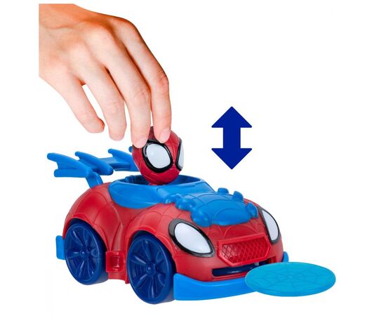 Машина Spidey Little Vehicle Disc Dashers Spidey W1 Спайди (SNF0008), изображение 4 Машина Spidey Little Vehicle Disc Dashers Spidey W1 Спайди (SNF0008), изображение 4
