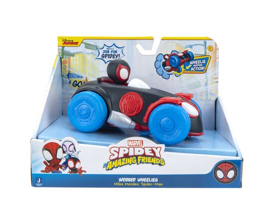 Машина Spidey инерционная Pull Back Vehicle Spinn Майлз Моралес (SNF0017), изображение 8 Машина Spidey инерционная Pull Back Vehicle Spinn Майлз Моралес (SNF0017), изображение 8