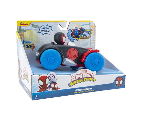 Машина Spidey инерционная Pull Back Vehicle Spinn Майлз Моралес (SNF0017), изображение 9 Машина Spidey инерционная Pull Back Vehicle Spinn Майлз Моралес (SNF0017), изображение 9