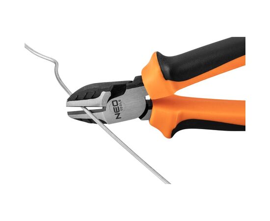 Бокорезы Neo Tools 40% FS, до 40% уменьшение приложенных усилий, 180 мм, CrNi (01-157), изображение 3 Бокорезы Neo Tools 40% FS, до 40% уменьшение приложенных усилий, 180 мм, CrNi (01-157), изображение 3