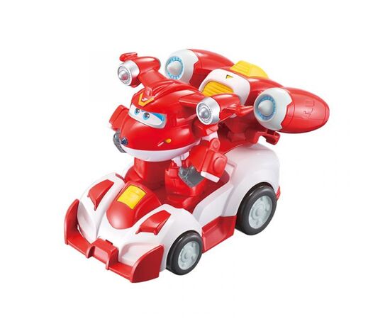 Игровой набор Super Wings Supercharge Articulated Action Vehicle Jett, Джет (EU740991V), изображение 5
