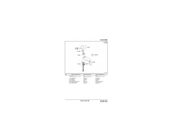 Смеситель KLUDI AMBIENTA (530280575), изображение 3