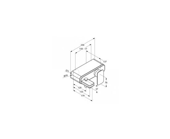 Смеситель KLUDI E2 (494450575), изображение 2 Смеситель KLUDI E2 (494450575), изображение 2