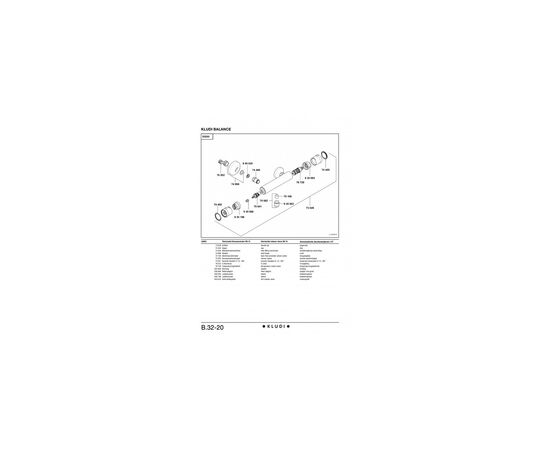 Смеситель KLUDI Balance (352500575), изображение 3 Смеситель KLUDI Balance (352500575), изображение 3