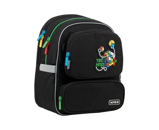 Рюкзак школьный Kite Education 756 Techno Cube (K22-756S-4), изображение 2 Рюкзак школьный Kite Education 756 Techno Cube (K22-756S-4), изображение 2
