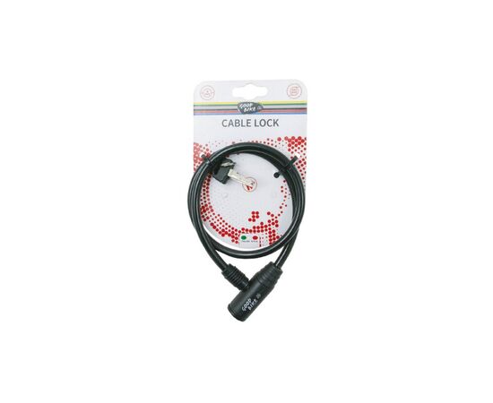 Замок велосипедный Good Bike SAFE 8 х 650 мм Black (92762-IS), изображение 3 Замок велосипедный Good Bike SAFE 8 х 650 мм Black (92762-IS), изображение 3