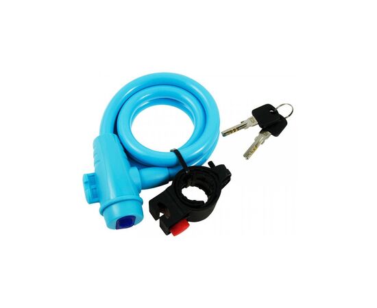 Замок велосипедний Good Bike SKY 12 х 1000 мм Blue (92769-IS)