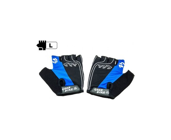 Велоперчатки Good Bike D-GRIP L Blue (94506Blue-IS), изображение 2 Велоперчатки Good Bike D-GRIP L Blue (94506Blue-IS), изображение 2