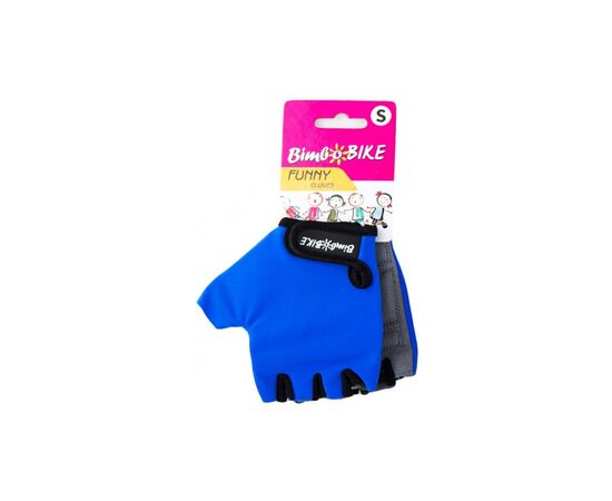 Велорукавиці Bimbo Bike FUNNY S Blue (90943B-IS)