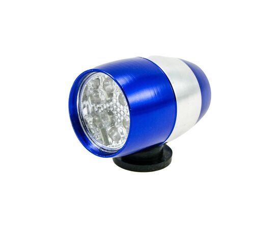 Передняя велофара Good Bike ANT 6 LED Blue (92316B-IS), изображение 3 Передняя велофара Good Bike ANT 6 LED Blue (92316B-IS), изображение 3