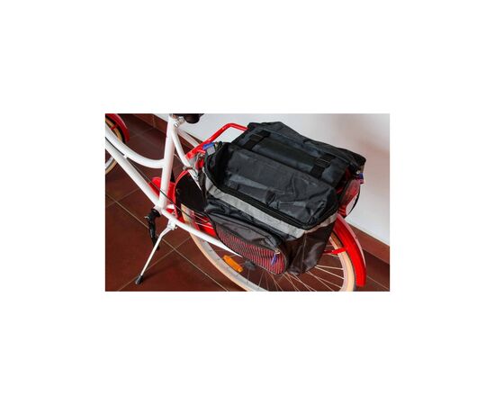 Велосумка на багажник Good Bike FREEWAY 30 x 11 x 26 см (92981-IS), изображение 3 Велосумка на багажник Good Bike FREEWAY 30 x 11 x 26 см (92981-IS), изображение 3