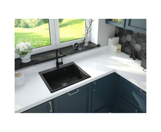 Мийка кухонна Deante Мийка кухонна Deante Andante, граніт, прямокутник, без крила (ZQN_2103), зображення 2 Мийка кухонна Deante Мийка кухонна Deante Andante, граніт, прямокутник, без крила (ZQN_2103), зображення 2