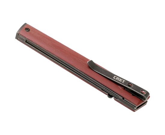 Нож CRKT CEO Burgundy D2 (7096BKD2), изображение 7 Нож CRKT CEO Burgundy D2 (7096BKD2), изображение 7