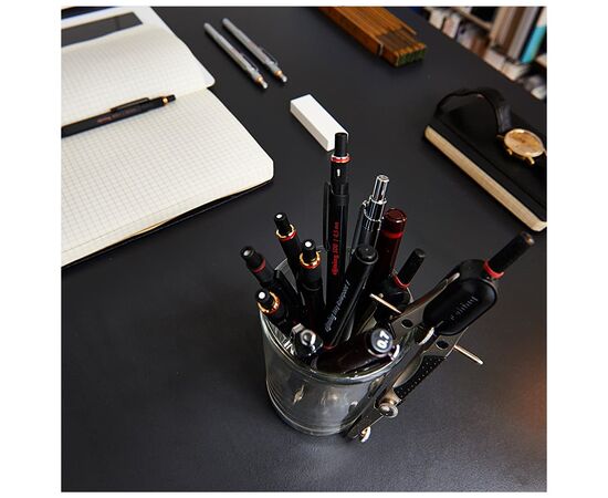 Карандаш механический Rotring Drawing ROTRING 300 Black PCL 0,5 (R1904726), изображение 7 Карандаш механический Rotring Drawing ROTRING 300 Black PCL 0,5 (R1904726), изображение 7