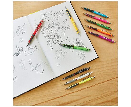 Карандаш механический Rotring Drawing TIKKY Yellow PCL 0,5 (R1904702), изображение 4 Карандаш механический Rotring Drawing TIKKY Yellow PCL 0,5 (R1904702), изображение 4
