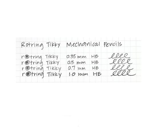 Карандаш механический Rotring Drawing TIKKY Yellow PCL 0,5 (R1904702), изображение 6 Карандаш механический Rotring Drawing TIKKY Yellow PCL 0,5 (R1904702), изображение 6