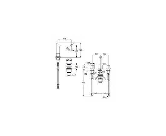 Смеситель KLUDI AMEO (413930530), изображение 2 Смеситель KLUDI AMEO (413930530), изображение 2