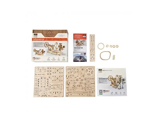 Конструктор Ugears Тахометр (6337284), изображение 6 Конструктор Ugears Тахометр (6337284), изображение 6