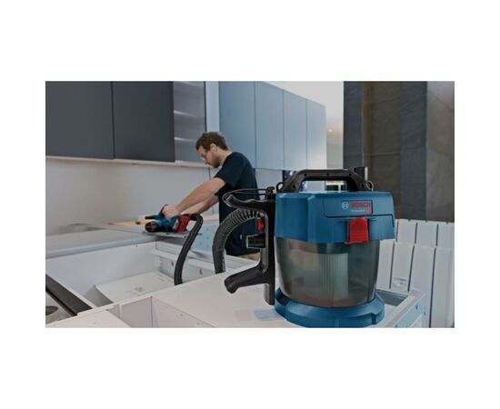 Пылесос строительный Bosch GAS 18V-10 L (без АКБ та ЗП) (0.601.9C6.302), изображение 5 Пылесос строительный Bosch GAS 18V-10 L (без АКБ та ЗП) (0.601.9C6.302), изображение 5