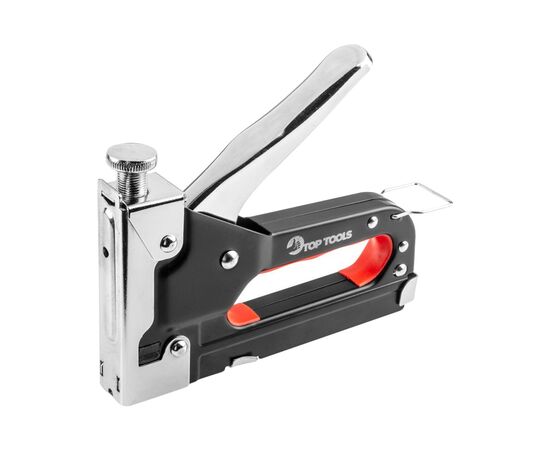 Степлер строительный Top Tools + антистеплер 6-14 мм, тип скоб J/53 (41E915), изображение 3 Степлер строительный Top Tools + антистеплер 6-14 мм, тип скоб J/53 (41E915), изображение 3