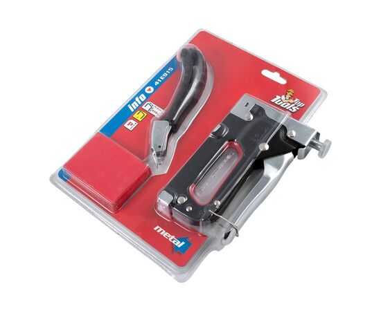 Степлер строительный Top Tools + антистеплер 6-14 мм, тип скоб J/53 (41E915), изображение 5 Степлер строительный Top Tools + антистеплер 6-14 мм, тип скоб J/53 (41E915), изображение 5