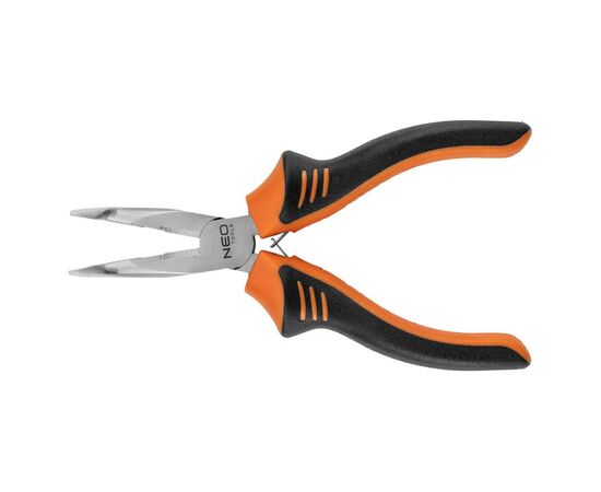Плоскогубці Neo Tools подовжені вигнуті, 160 мм (01-254)