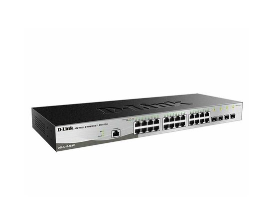 Коммутатор сетевой D-Link DGS-1210-28P/ME/B, изображение 2 Коммутатор сетевой D-Link DGS-1210-28P/ME/B, изображение 2