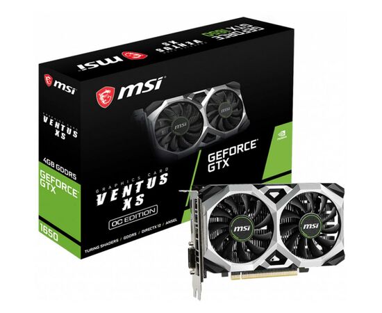 Відеокарта MSI GeForce GTX1650 4096Mb VENTUS XS OC (GTX 1650 VENTUS XS 4G OC)