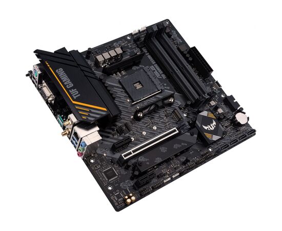 Материнская плата ASUS TUF GAMING B550M-E WI-FI (TUF GAMING B550M-E WIFI), изображение 5 Материнская плата ASUS TUF GAMING B550M-E WI-FI (TUF GAMING B550M-E WIFI), изображение 5