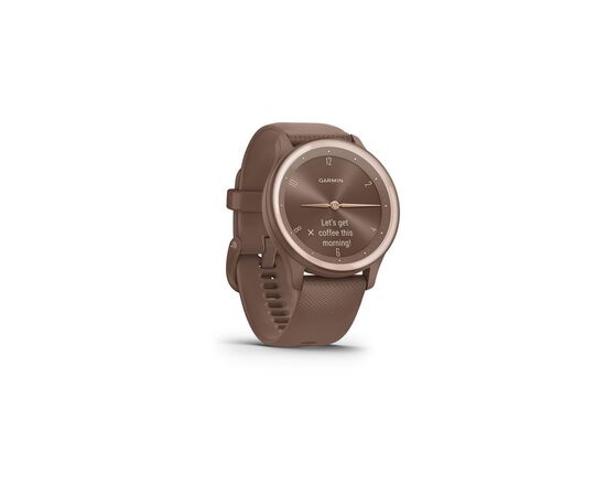 Смарт-годинник Garmin vivomove Sport, Cocoa, Silicone (010-02566-02), зображення 3 Смарт-годинник Garmin vivomove Sport, Cocoa, Silicone (010-02566-02), зображення 3