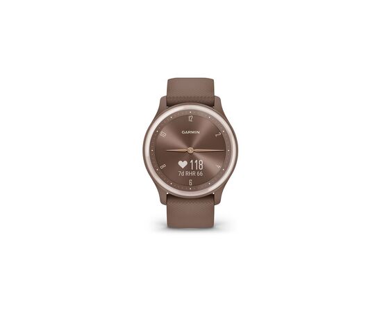 Смарт-годинник Garmin vivomove Sport, Cocoa, Silicone (010-02566-02), зображення 6 Смарт-годинник Garmin vivomove Sport, Cocoa, Silicone (010-02566-02), зображення 6