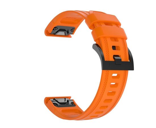 Ремешок для смарт-часов Armorstandart Silicone 20mm для Garmin Fenix 5s/6s Orange (ARM60801), изображение 3 Ремешок для смарт-часов Armorstandart Silicone 20mm для Garmin Fenix 5s/6s Orange (ARM60801), изображение 3