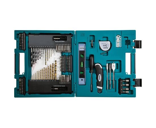 Набор сверл и бит Makita D-31778, 104 шт., кейс (D-31778), изображение 3 Набор сверл и бит Makita D-31778, 104 шт., кейс (D-31778), изображение 3