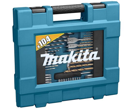 Набор сверл и бит Makita D-31778, 104 шт., кейс (D-31778)