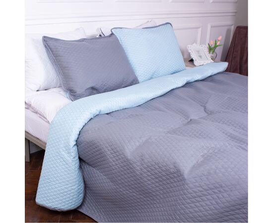 Покрывало MirSon набор Great Line №7039 Indigo 150х210+2 наволочки (2200005377284), изображение 4