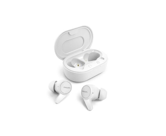 Наушники Philips TAT1207 True Wireless IPX4 White (TAT1207WT/00), изображение 3