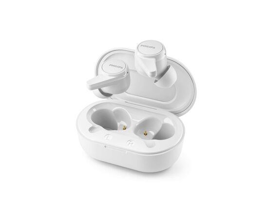 Наушники Philips TAT1207 True Wireless IPX4 White (TAT1207WT/00), изображение 5