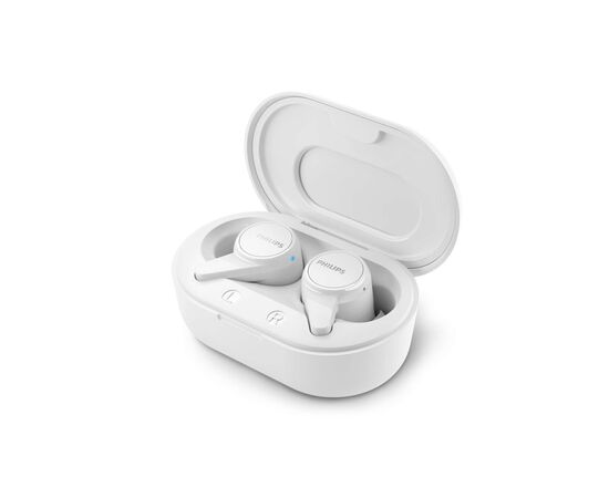 Наушники Philips TAT1207 True Wireless IPX4 White (TAT1207WT/00), изображение 6