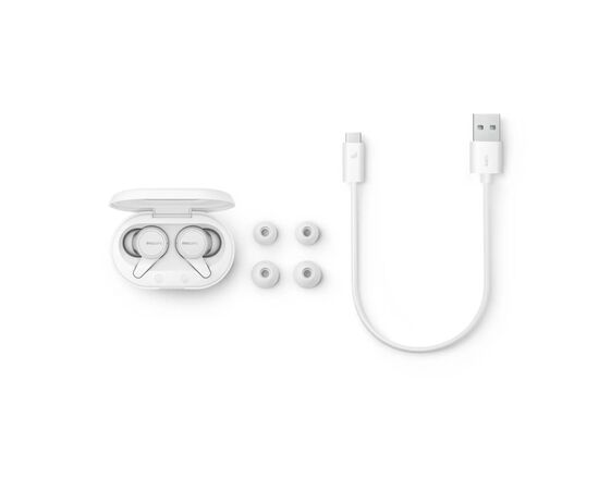 Наушники Philips TAT1207 True Wireless IPX4 White (TAT1207WT/00), изображение 7