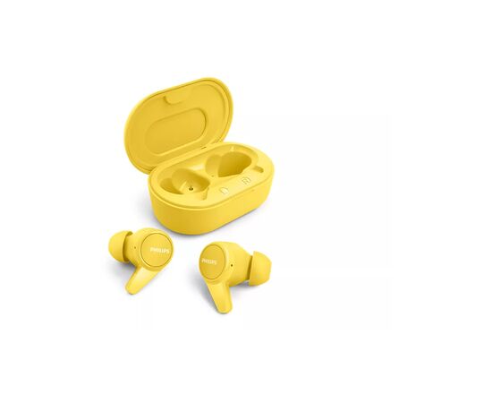 Наушники Philips TAT1207 True Wireless IPX4 Yellow (TAT1207YL/00), изображение 3