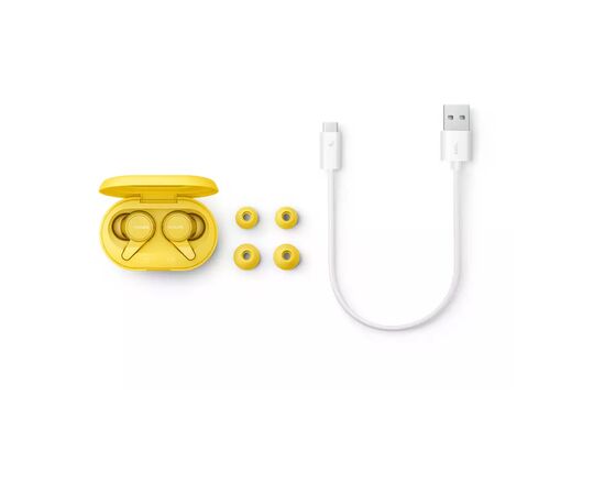 Наушники Philips TAT1207 True Wireless IPX4 Yellow (TAT1207YL/00), изображение 7