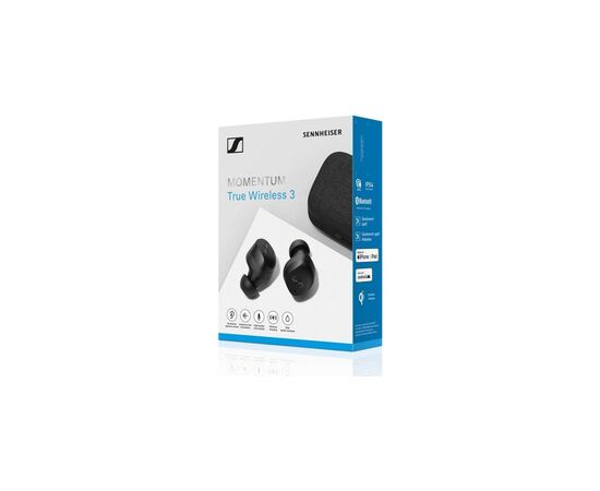 Наушники Sennheiser Momentum True Wireless 3 Black (509180), изображение 10