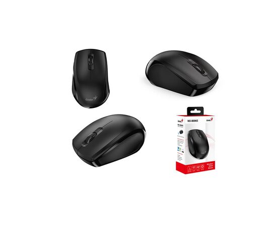 Мышка Genius NX-8006 Silent Wireless Black (31030024400), изображение 5 Мышка Genius NX-8006 Silent Wireless Black (31030024400), изображение 5
