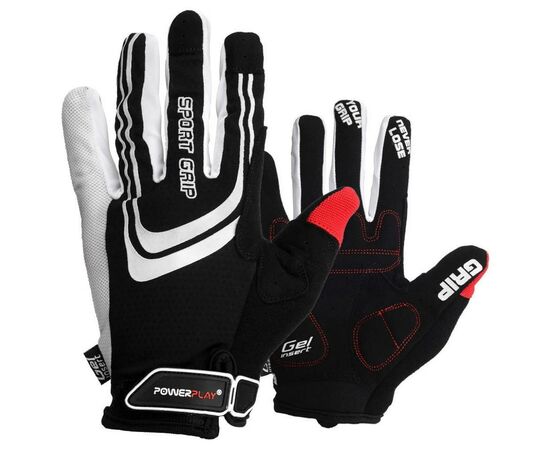 Велорукавиці PowerPlay 6588 Black/White XXL (6588_XXL_Black/White)