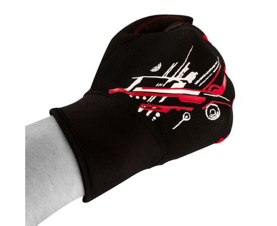 Велоперчатки PowerPlay 6607 Black/Red XXL (PP_6607_XXL_Red/Black), изображение 4 Велоперчатки PowerPlay 6607 Black/Red XXL (PP_6607_XXL_Red/Black), изображение 4